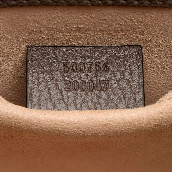 Gucci Leather Crystal Heart Linea Totem Small Crossbody - Picture 6 of 16